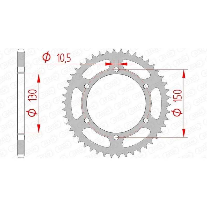 AFAM Standard steel crown 12604 - 520 1074452001