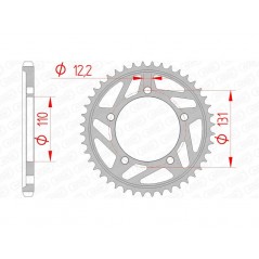 AFAM Standard steel crown 164800 - 525 1074571001