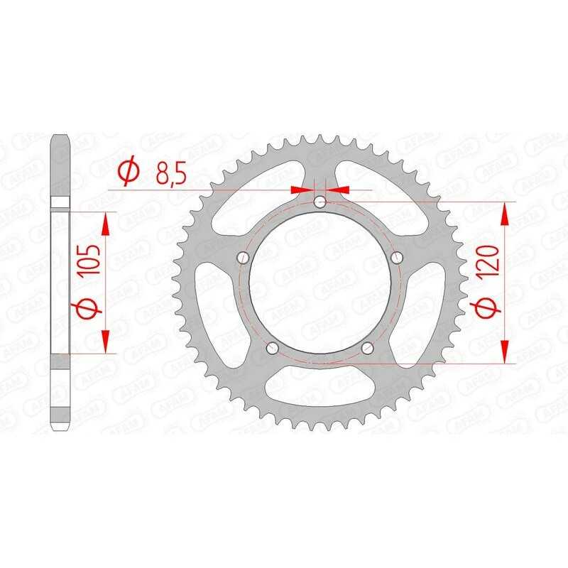 AFAM Standard steel crown 35103 - 420 1074614001