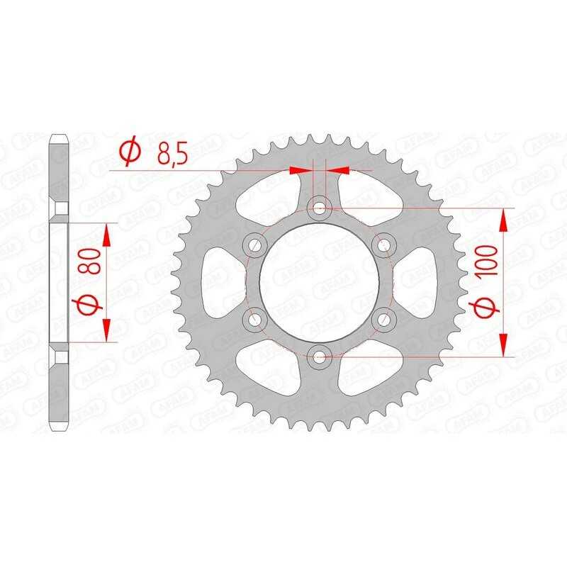 AFAM Standard steel crown 80103 - 420 1074747001