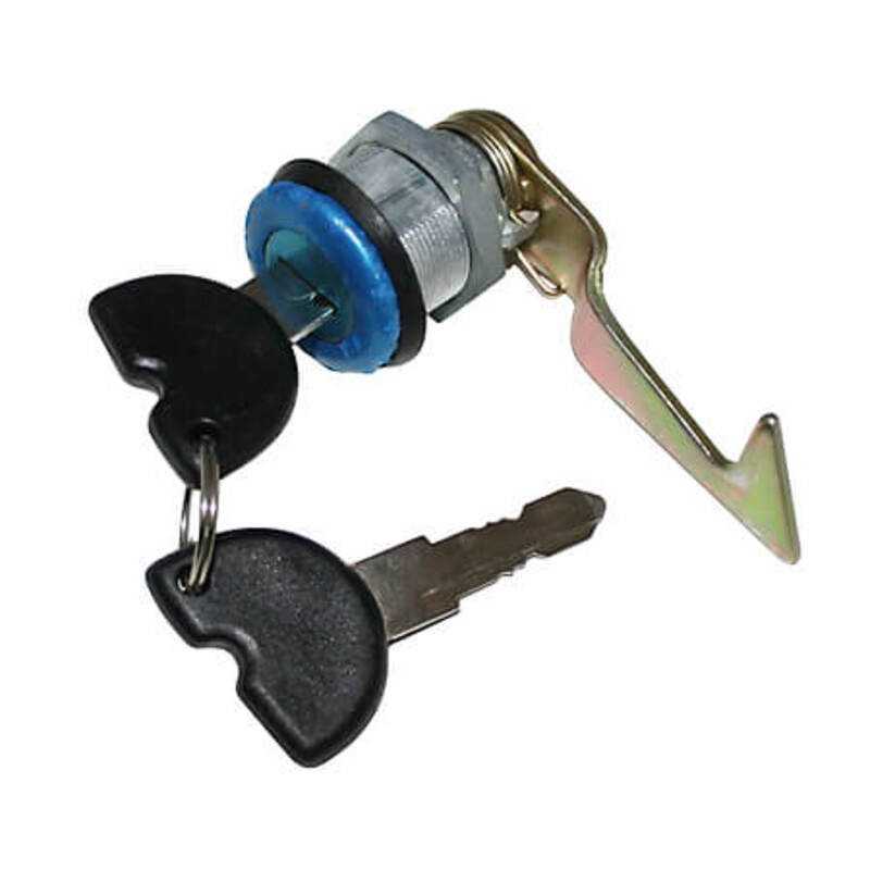 SHINYO Recambio cerradura baúl + 2 llaves ROME/NAPOLI/VENEZIA 8007080
