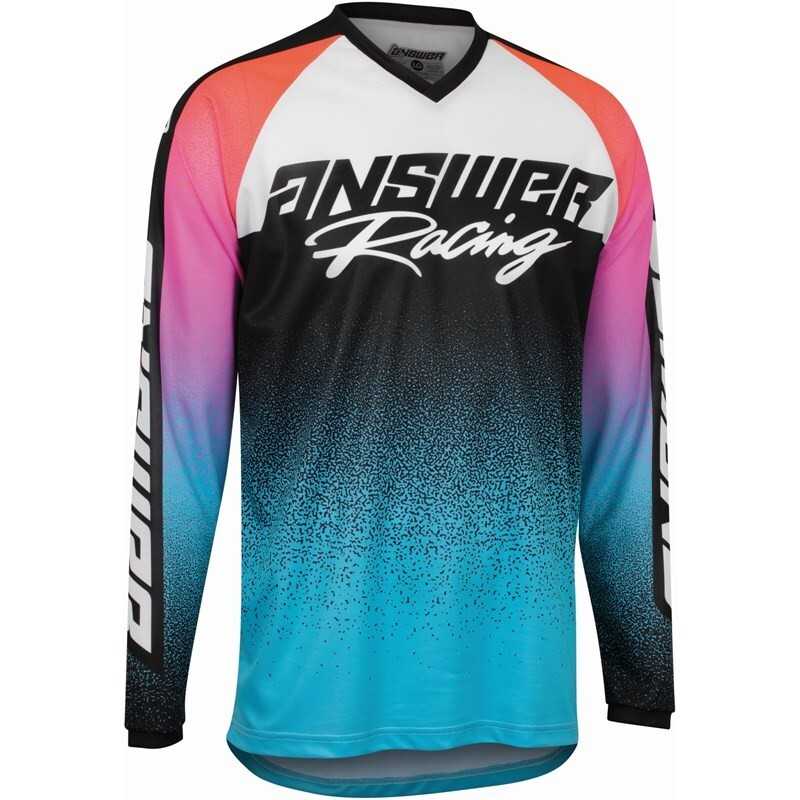 ANSWER Camiseta enduro cross offroad infantil MX A22 SYNCRON PRISM 8006907002VAR