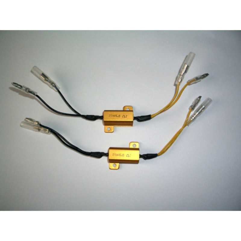 SHINYO Wired resistor for turn signals 25W 6.8 OHM 1108546002