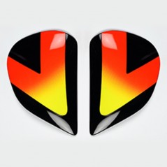 ARAI Recambio tapas laterales répilca para casco SUPERADSIS J SYSTEM SCHWANTZ´95 CHASER-V/PRO 8002556001