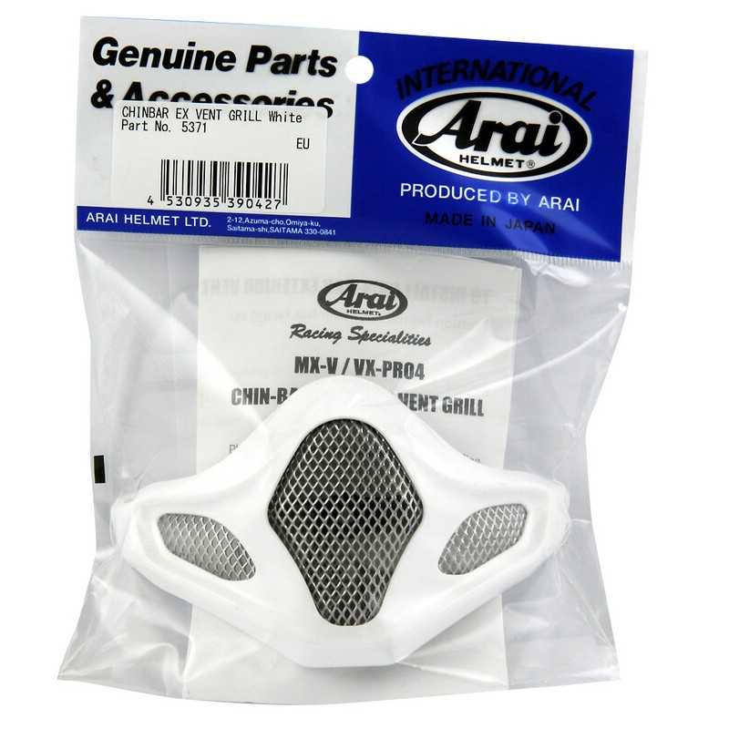 ARAI Replacement chin guard for motorcycle helmet MX-V 8004104001
