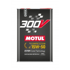 MOTUL Aceite lubricante altas prestaciones 300V COMPETITION 15W50 5L 110861