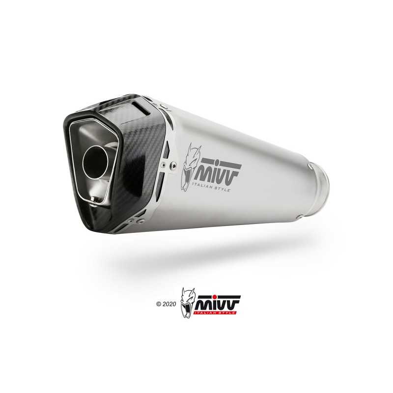 MIVV Escape moto posicion STANDARD SPORT SLIP-ON DELTA RACE INOX A.011.LDRX