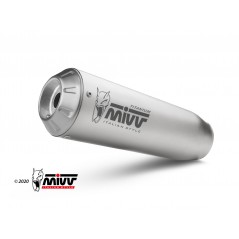 MIVV Escape moto completo posicion alto / HIGH UP SPORT FULL SYSTEM 2X1 X-M1 TITANIUM A.013.LC4T