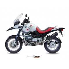 MIVV Motorcycle exhaust position STANDARD SPORT SLIP-ON OVAL CARBON WITH CARBON CAP B.015.LEC