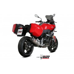 MIVV Escape moto posicion STANDARD SPORT SLIP-ON X-M1 BLACK INOX B.037.LC4B