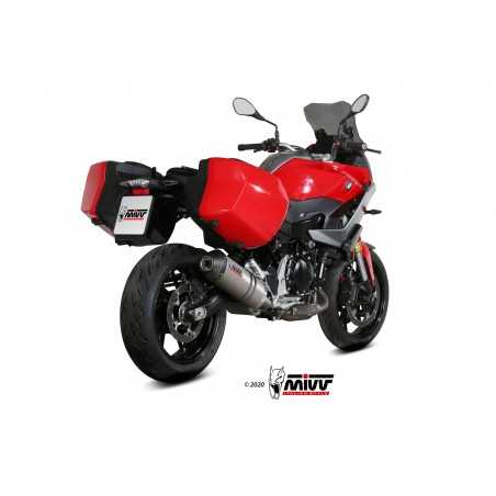 MIVV Escape moto posicion STANDARD SPORT SLIP-ON X-M1 BLACK INOX B.037.LC4B