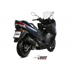 MIVV Escape moto completo posicion STANDARD URBAN FULL SYSTEM 1X1 INOX C.SU.0007.B