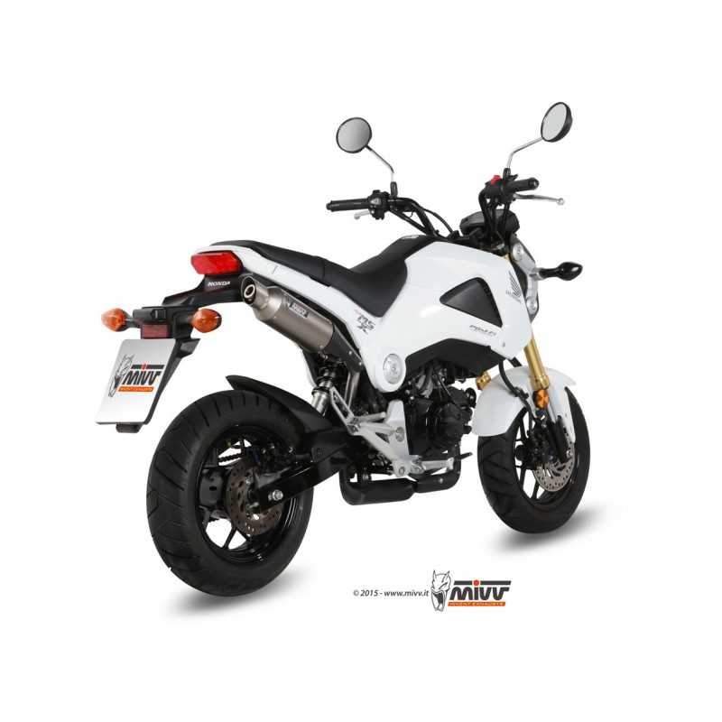 MIVV Escape moto posicion STANDARD SPORT SLIP-ON M2 INOX H.056.LXS