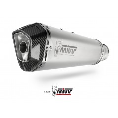 MIVV Escape moto completo posicion STANDARD SPORT FULL SYSTEM 4X2X1 DELTA RACE INOX H.072.LDRX