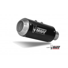 MIVV Escape moto completo posicion STANDARD SPORT FULL SYSTEM 4X2X1 MK3 BLACK INOX H.072.SM3B