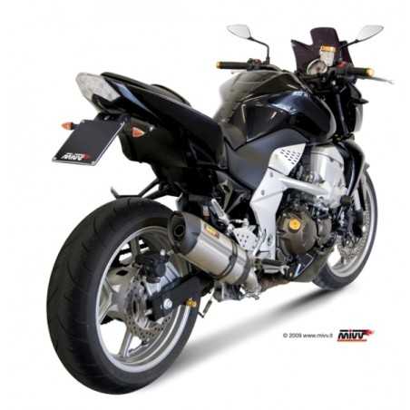MIVV Motorcycle exhaust position STANDARD SPORT SLIP-ON SUONO INOX WITH CARBON CAP K.018.L7