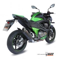 MIVV Escape moto posicion STANDARD SPORT SLIP-ON SUONO BLACK WITH CARBON CAP K.032.L9