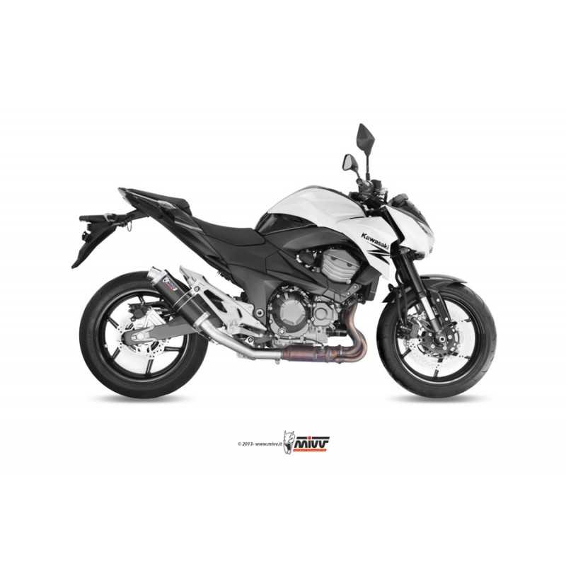 MIVV Motorcycle exhaust position STANDARD SPORT SLIP-ON GP BLACK INOX K.035.LXB
