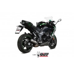 MIVV Escape moto posicion STANDARD SPORT SLIP-ON DELTA RACE BLACK INOX K.054.LDRB