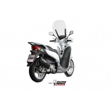 MIVV Escape moto posicion STANDARD MOVER SLIP-ON BLACK INOX MV.HO.0001.LV