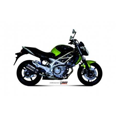 MIVV Escape moto posicion STANDARD SPORT SLIP-ON SUONO INOX WITH CARBON CAP S.035.L7