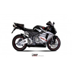 MIVV Escape moto posicion bajo colin - asiento / SOTTOCODA/UNDERSEAT SPORT SLIP-ON SUONO INOX WITH CARBON CAP UH.027.L7