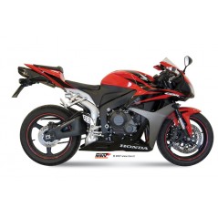 MIVV Escape moto posicion bajo colin - asiento / SOTTOCODA/UNDERSEAT SPORT SLIP-ON SUONO INOX WITH CARBON CAP UH.037.L7