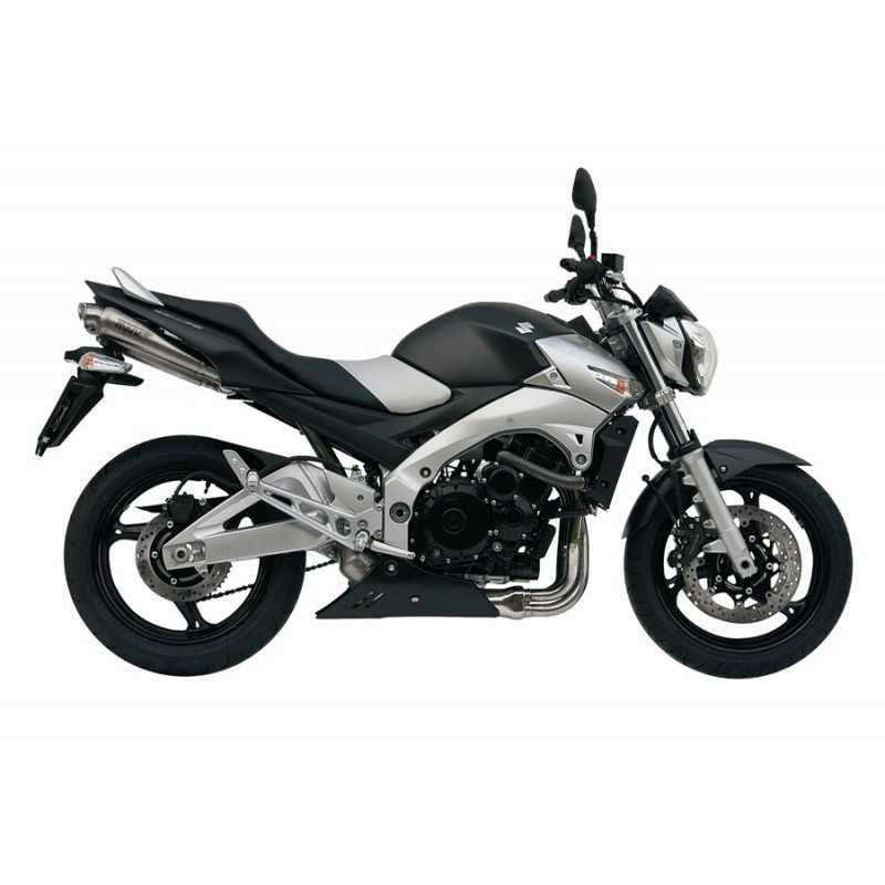 MIVV Escape moto posicion bajo colin - asiento / SOTTOCODA/UNDERSEAT SPORT 2 SLIP-ON X-CONE INOX US.020.LC1
