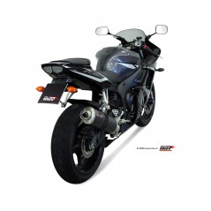 MIVV Motorcycle exhaust position STANDARD SPORT SLIP-ON OVAL CARBON Y.013.L3