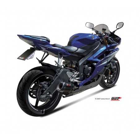 MIVV Escape moto posicion STANDARD SPORT SLIP-ON SUONO BLACK WITH CARBON CAP Y.021.L9