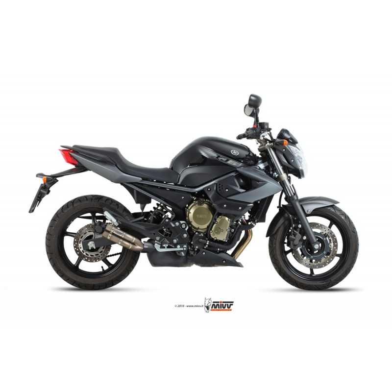 MIVV Escape moto posicion STANDARD SPORT SLIP-ON DOUBLE GUN FULL TITANIUM Y.032.LDG