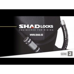 SHAD Candado antirrobo de manillar para scooter SC207H SERIE 2 (T.7) C0S207H