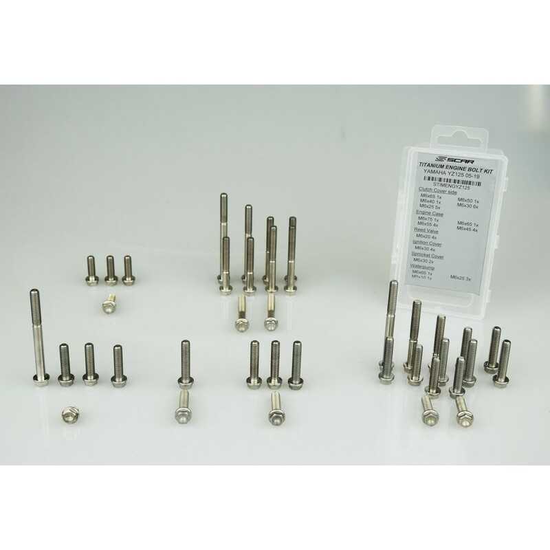 SCAR Kit tornillería motor (36U) 1068049