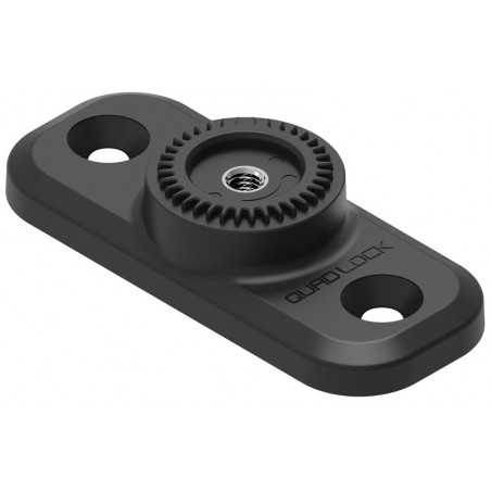 QUAD LOCK 2-hole rectangular base 360 1118123