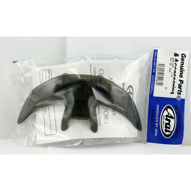 ARAI Rear ventilation for model helmet CHASER-V/PRO/AXCES-3 AIR CONDUCTOR REAR 2 8004082006VAR
