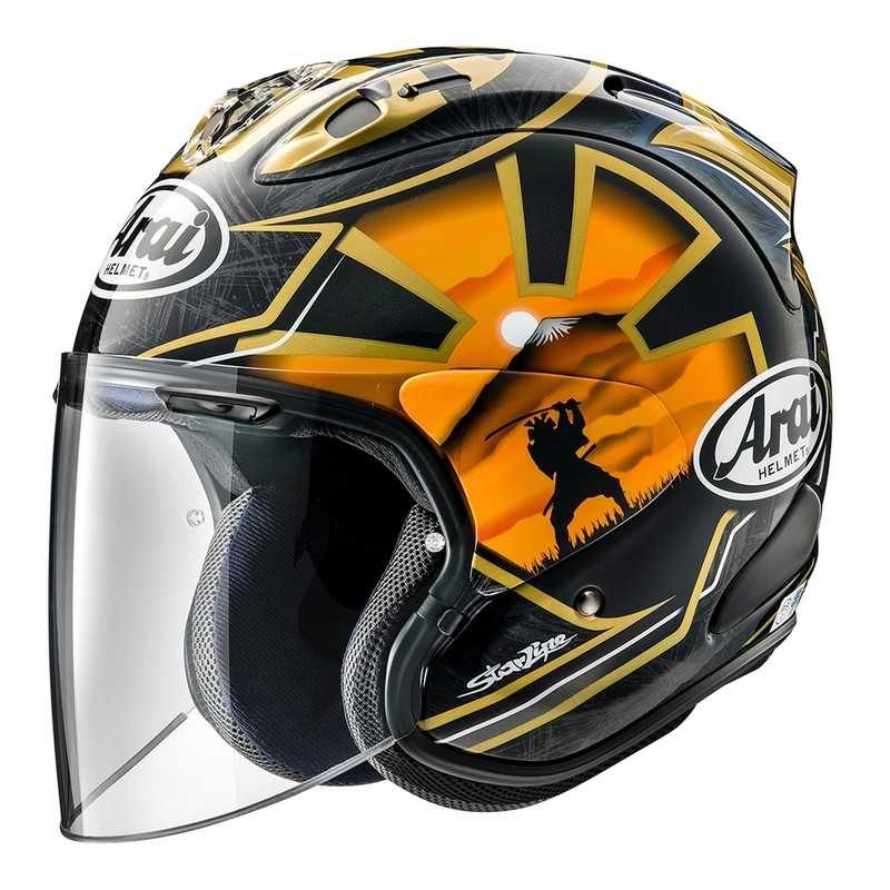 ARAI Casco abierto jet REPLICA DANI PEDROSA SZ-R VAS 8001902001VAR