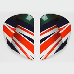 ARAI Replacement screen mechanism cover for motorcycle helmet CHASER-V/PRO SUPERADSIS J SYSTEM UNION JACK 8002659001