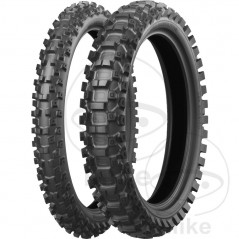 BRIDGESTONE Neumático cubierta moto trasero 110/90-19 62M TT X20 CROSS SOFT 719.01.51