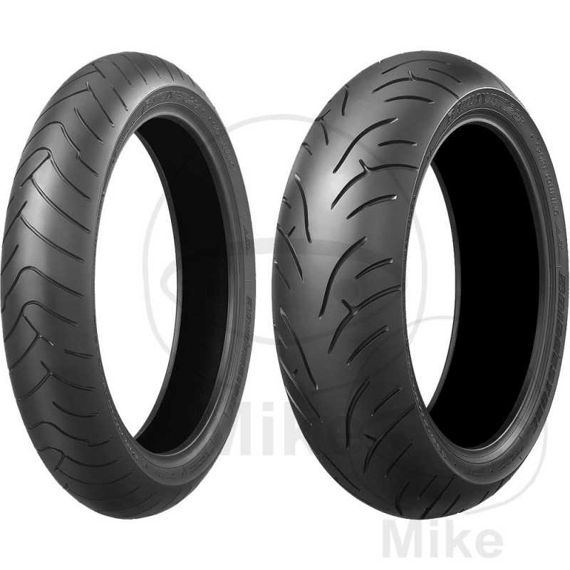 BRIDGESTONE Neumático cubierta moto delantero 120/70ZR17 (58W) TUBELESS
 BT023 719.24.12