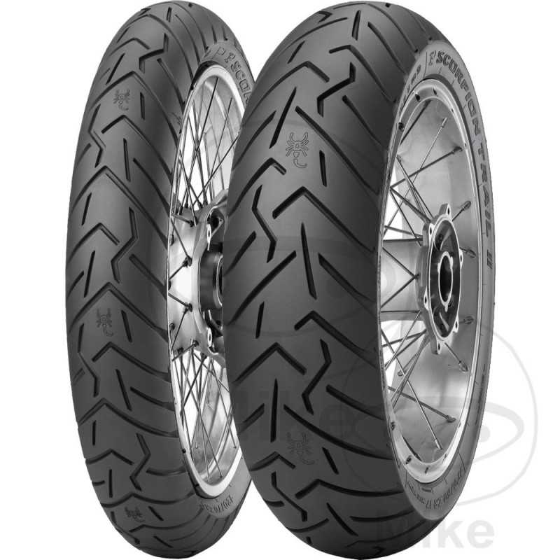PIRELLI Front motorcycle tire cover 110/80R19 59V TUBELESS 
SCORPION TRAIL II 744.00.90