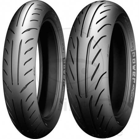 MICHELIN Neumático cubierta moto delantero/trasero 120/70-12 58P TUBELESS POWER PURE SC 785.00.34