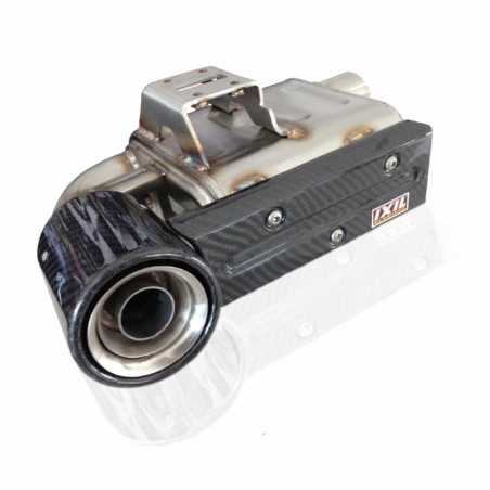 IXIL Escape completo acero inox con tapa de carbono SUPER XTREM SX1 1111272