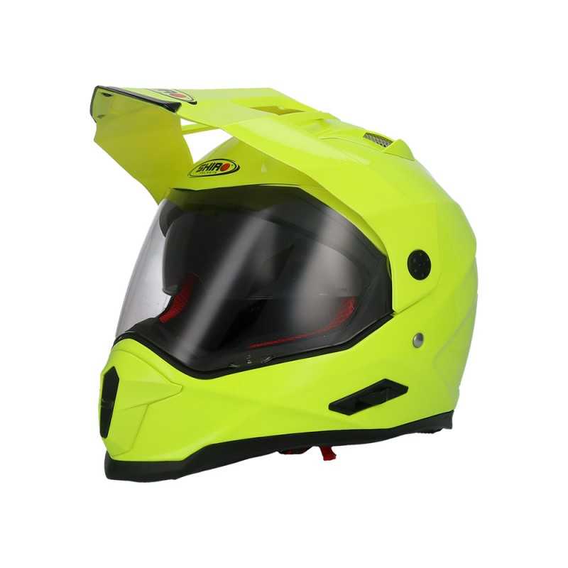 SHIRO Casco integral enduro offroad motocross MX-313 DUAL SPORT 001156