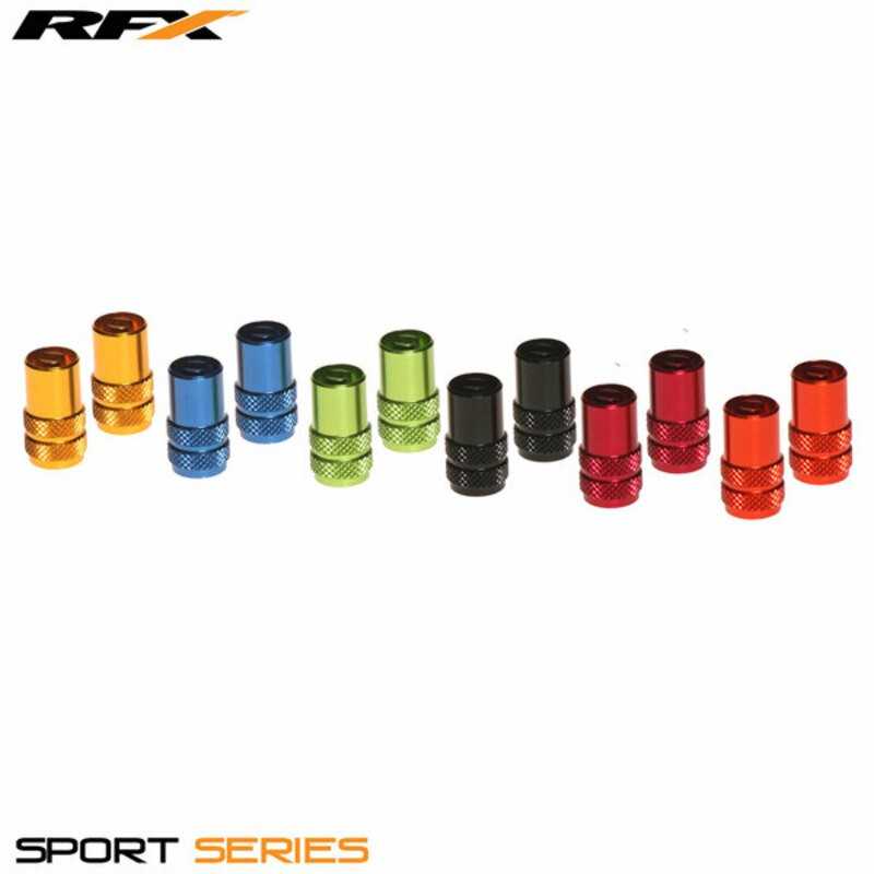 RFX Valve caps 2 units with valve key RFX SPORT 1110951006VAR