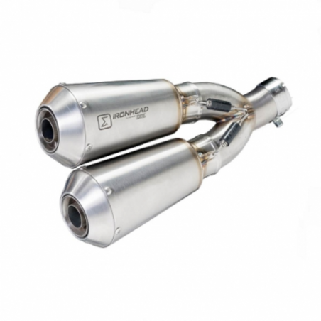 IXIL Tubo escape silenciador acero inoxidable DUAL RACE XTREM OVC13 92KW 1114265001