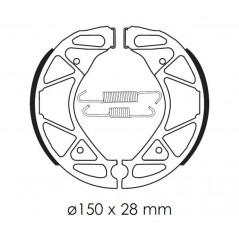 TECNIUM Zapatas de freno moto organicas SCOOTER BA209 1114349