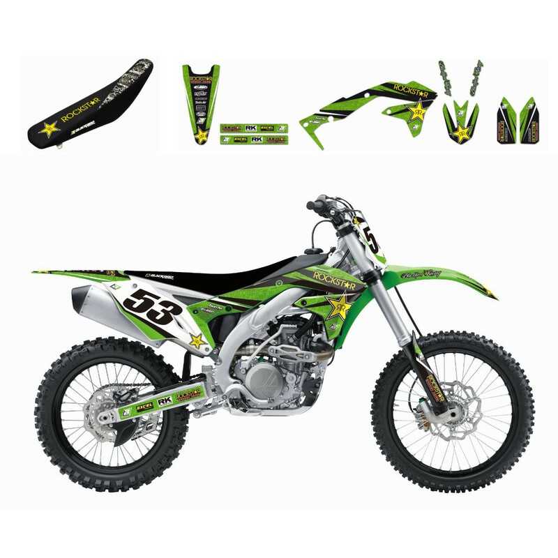 BLACKBIRD RACING Kit completo adhesivos para moto ROCKSTAR ENERGY 1062931