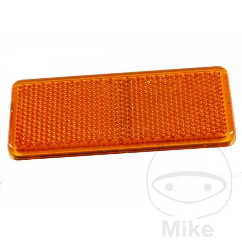 SIN MARCA Reflector lateral cuadrado con adhesivo para remolque 90x40 MM 102.19.55
