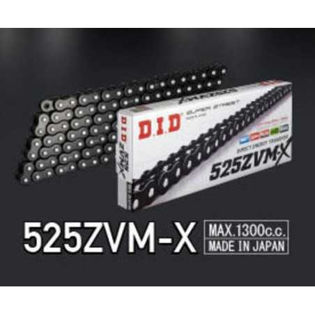 DID Motorcycle chain 525 525ZVM-X X-RING 1095978001