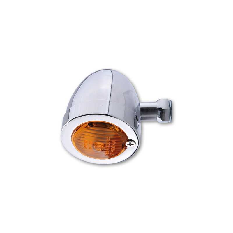 SHINYO Motorcycle turn signal set BULLET FLAT 1107479